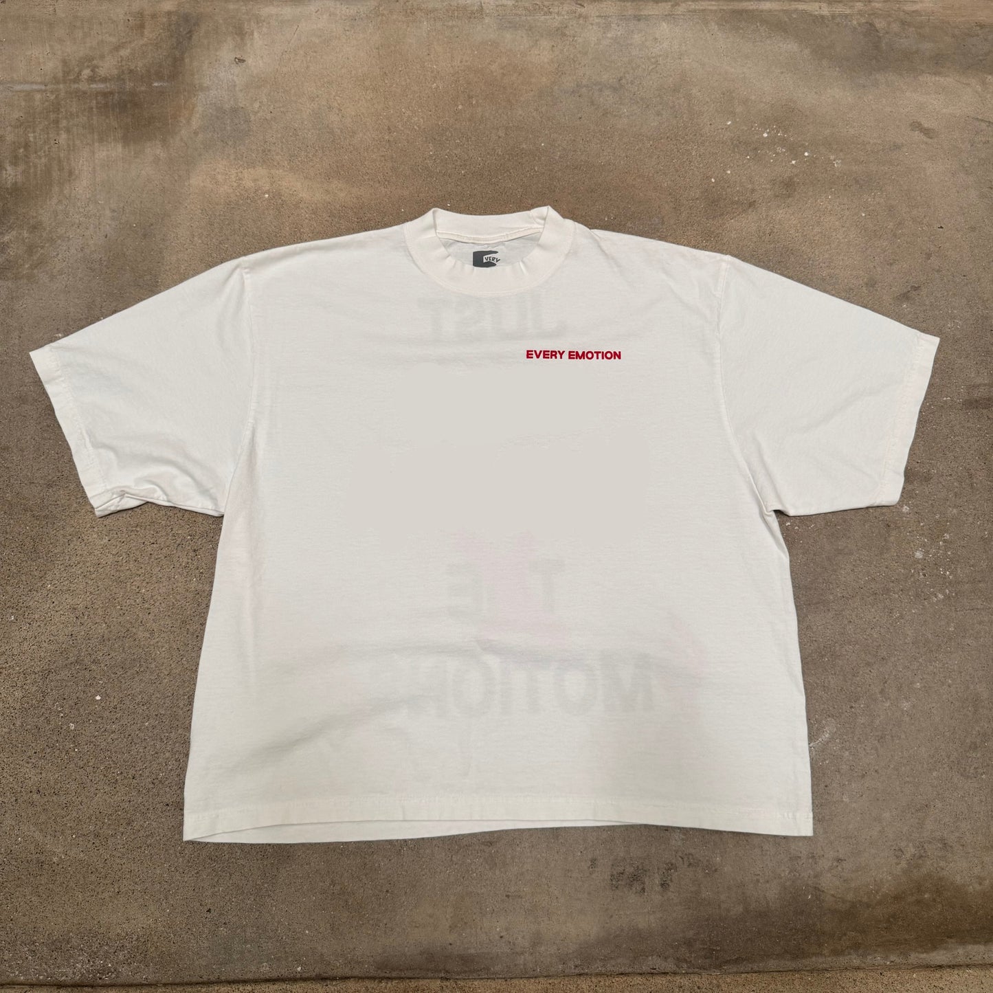 Going Through Emotions Oversized Tee